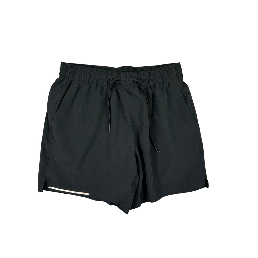Bearbottom Clothing Womens Black Athletic Shorts 5.5 Inch Ins. Size L Drawstring
